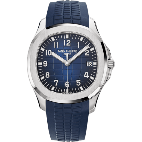 Aquanaut 5168 White Gold / Blue