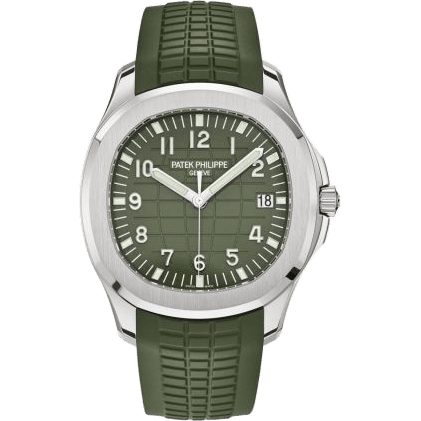 Aquanaut 5168 White Gold / Green