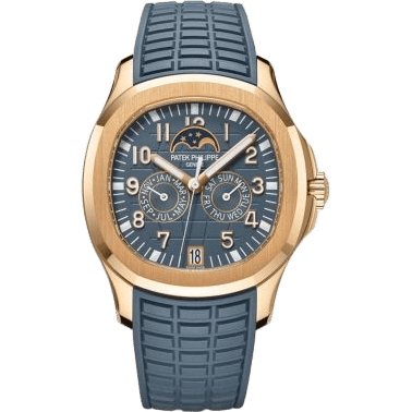 Aquanaut Luce Annual Calendar Rose Gold / Blue
