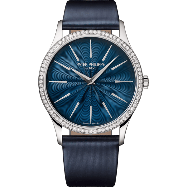 Calatrava 4997 White Gold / Blue