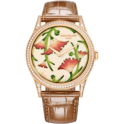 Calatrava 5077 Rose Gold / Japanese Floral Motifs