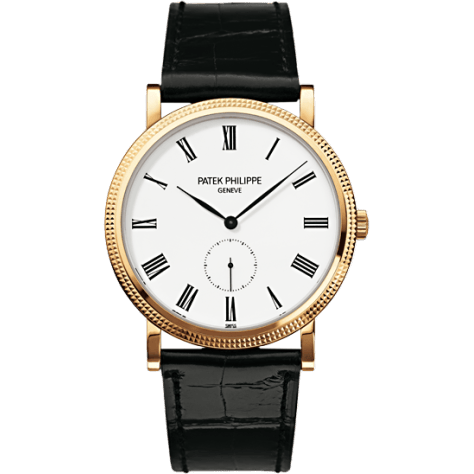 Calatrava 5119 Yellow Gold / White