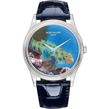 Calatrava 5177G Italian Scenes / Tropical Fish