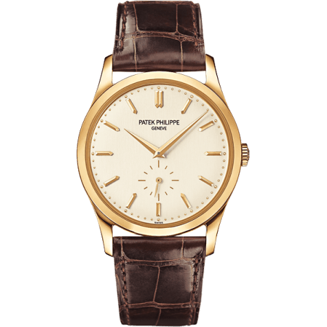 Calatrava 5196 Yellow Gold / Silver