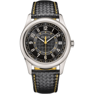 Calatrava White Gold / Black - Yellow