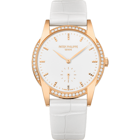 Calatrava 7122 Rose Gold / White