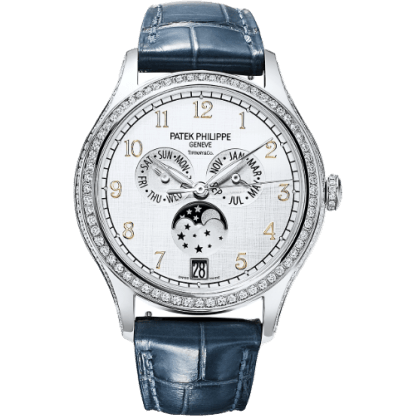 Annual Calendar 4947 Tiffany White Gold / Silver