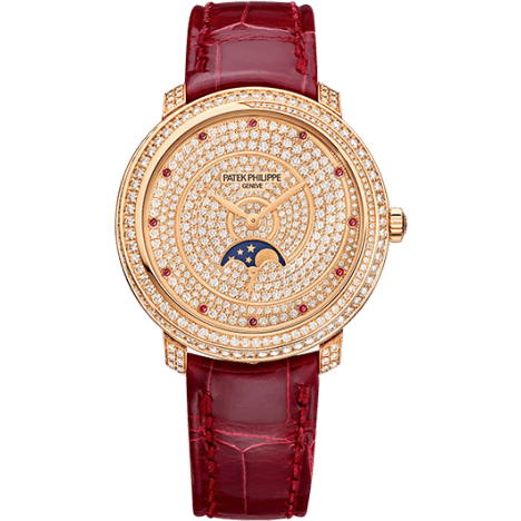 Moonphase 4968 Rose Gold / Diamond Spiral