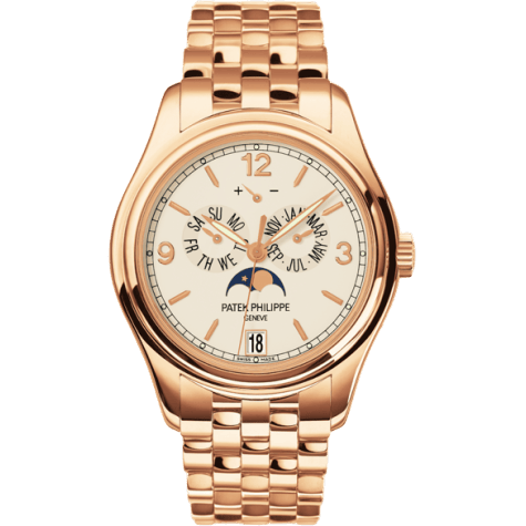 Annual Calendar 5146 Rose Gold / Cream / Bracelet