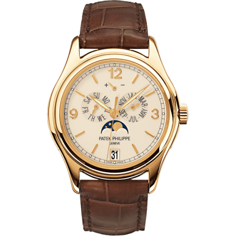 Annual Calendar 5146 Yellow Gold / Cream