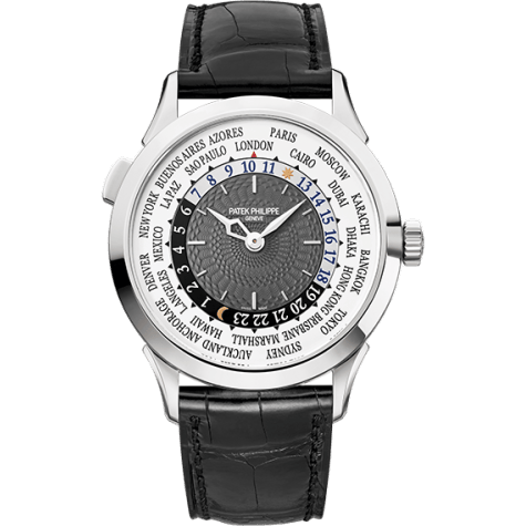 World Time 5230 White Gold / Grey / Hong Kong