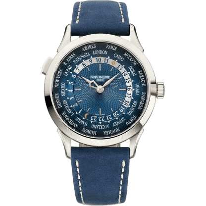 World Time 5230 Platinum / Blue