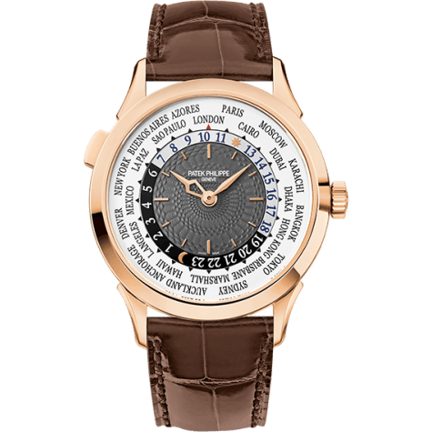 World Time 5230R Rose Gold / Grey / Hong Kong