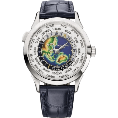 World Time 5231 White Gold / Oceania & South-East Asia