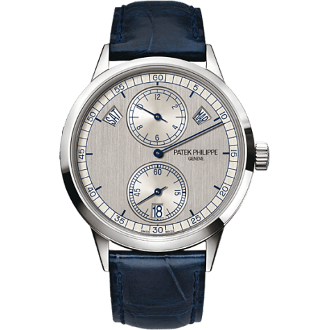 Annual Calendar Regulator 5235 White Gold / Silver