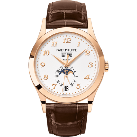 Annual Calendar 5396 Rose Gold / Silver