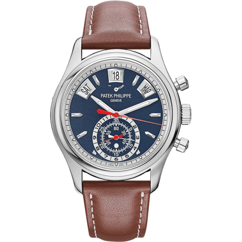 Annual Calendar Chronograph 5960 White Gold / Blue