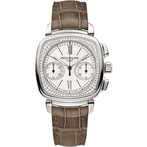 Chronograph 7071 White Gold Silver