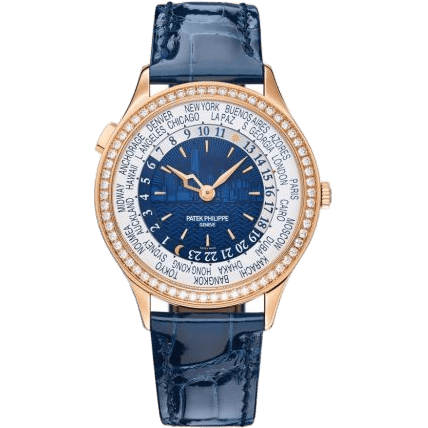World Time 7130 Rose Gold New York