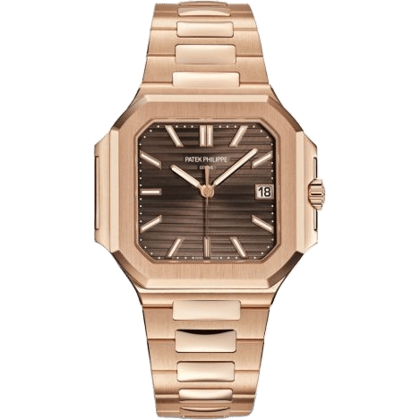Cubitus Date 40 Rose Gold / Brown