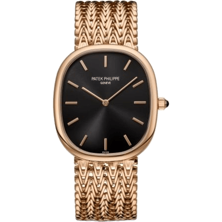 Golden Ellipse 5738 Rose Gold / Black / Bracelet