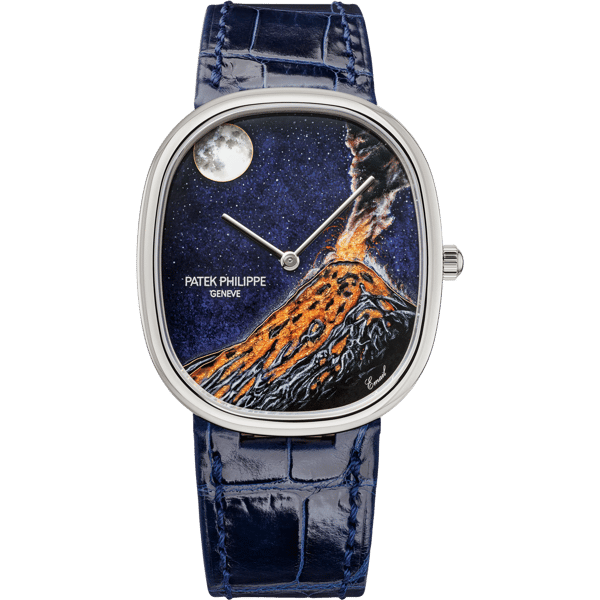 Golden Ellipse 5738 White Gold / Fuego Vulcano