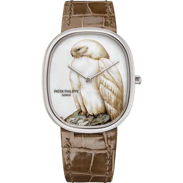 Golden Ellipse 5738 White Gold / White Owl