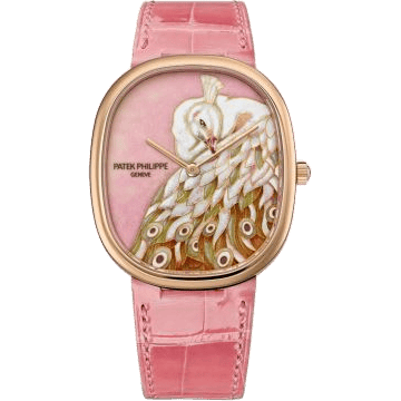 Golden Ellipse 5738 Rose Gold / White Peacock