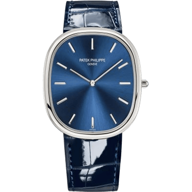 Golden Ellipse 5738 Platinum / Blue