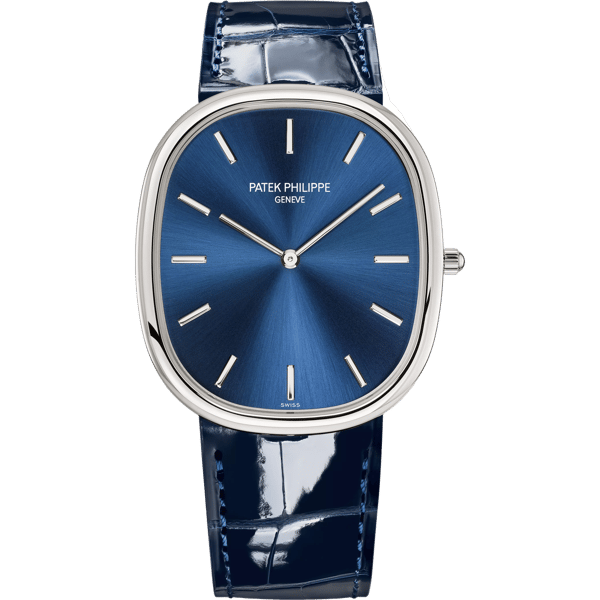 Golden Ellipse 5738 Platinum / Blue