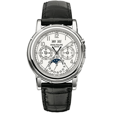 Perpetual Calendar Split Seconds Chronograph 5004 White Gold / White Arabic