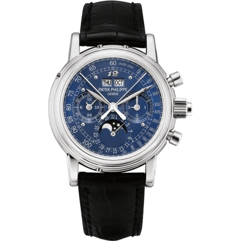 Perpetual Calendar Split Seconds Chronograph 5004P Blue Eric Clapton