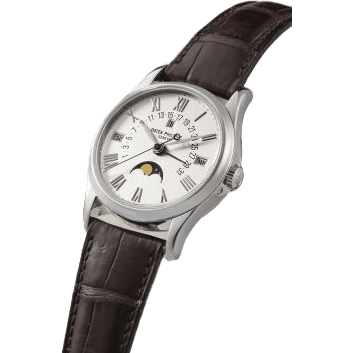 Perpetual Calendar 5050 White Gold / Silver Roman