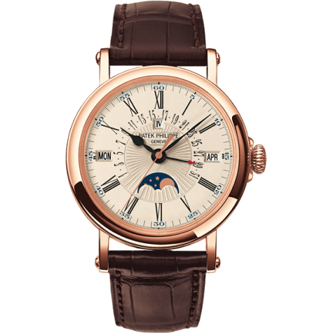 Perpetual Calendar 5159 Rose Gold / Silver