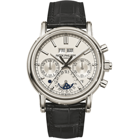 Perpetual Calendar Split-Seconds Chronograph 5204 Platinum / Silver
