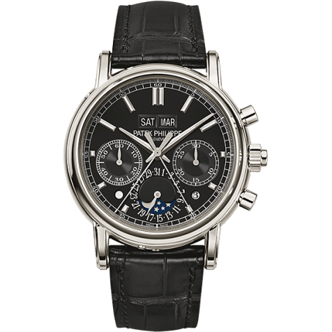 Perpetual Calendar Split-Seconds Chronograph 5204 Platinum / Black