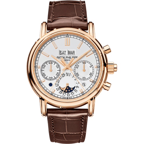 Perpetual Calendar Split-Seconds Chronograph 5204 Rose Gold / Silver