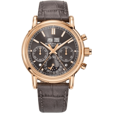 Perpetual Calendar Split-Seconds Chronograph 5204 Rose Gold / Slate