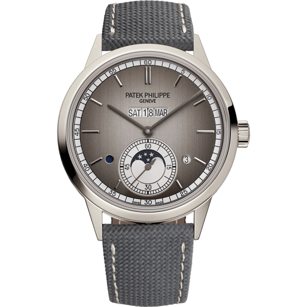 Perpetual Calender 5236 Platinum / Grey