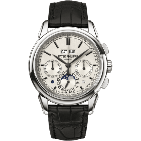 Perpetual Calendar Chronograph 5270 White Gold / Silver
