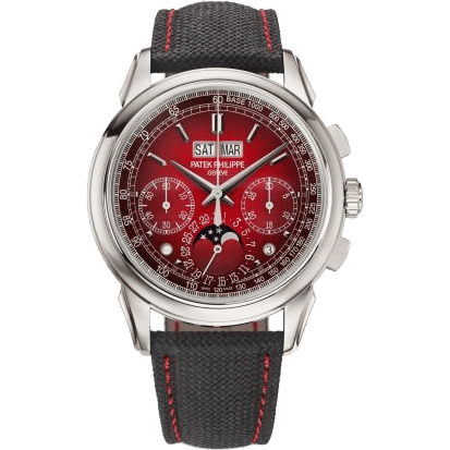 Perpetual Calendar Chronograph 5270 Platinum / Red