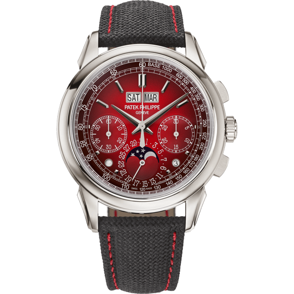 Perpetual Calendar Chronograph 5270 Platinum / Red