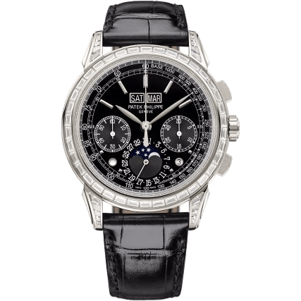 Perpetual Calendar Chronograph 5271 Platinum / Black
