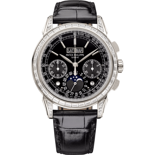 Perpetual Calendar Chronograph 5271 Platinum / Black