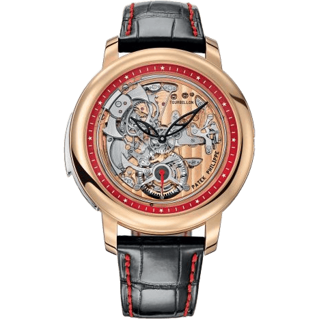 Tourbillon Minute Repeater 5303R Rose Gold / Skeleton / Singapore 2019