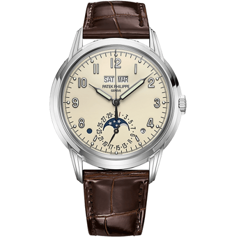 Perpetual Calendar 5320 White Gold / Cream