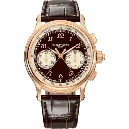 Split-Seconds Chronograph 5370 Rose Gold / Brown