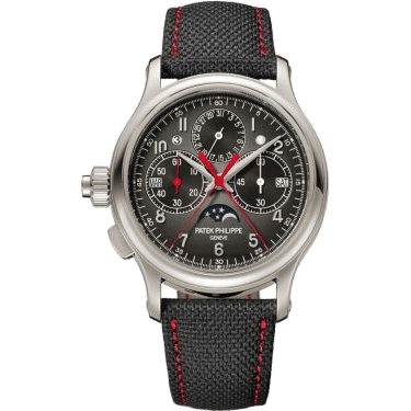 Perpetual Calendar Split-Seconds Chronograph 5373 Left-Hander Platinum / Grey