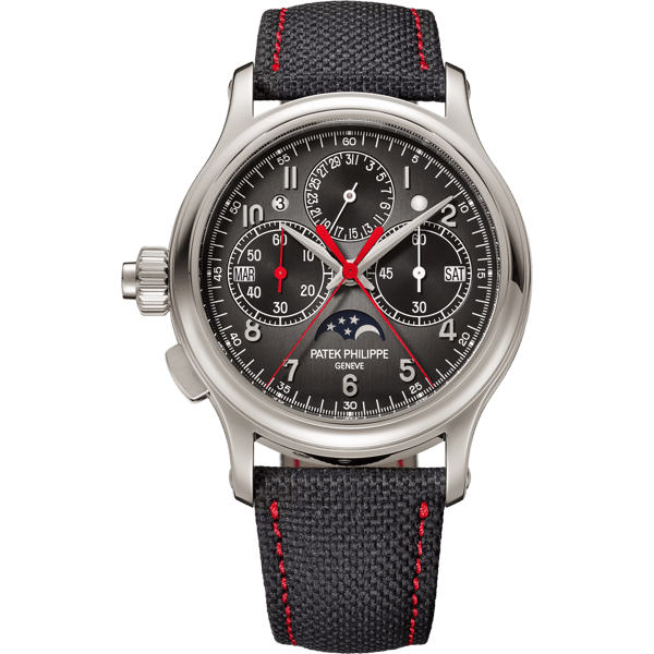 Perpetual Calendar Split-Seconds Chronograph 5373 Left-Hander Platinum / Grey