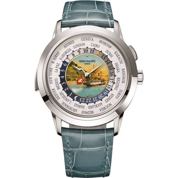 World Time Minute Repeater White Gold / Lake Geneva Steamboat